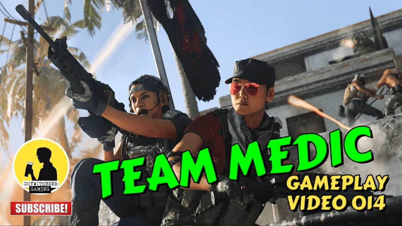 CALL OF DUTY WARZONE | TEAM MEDIC | GAMEPLAY VIDEO 014 [MILITARY BATTLE ROYALE]