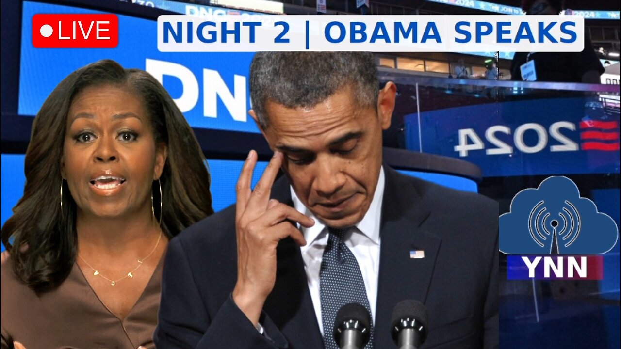 DNC NIGHT 2 | BARACK & MICHELLE OBAMA Main Speakers | YNN