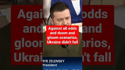 Zelensky claims victory over Russian with the help of U.S. and Europe. #joebiden #kamalaharris 🇺🇸