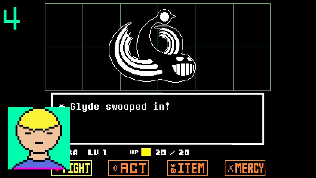 [Gliding into a sparce room] Let's Play Undertale #4