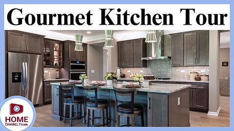 Beautiful Kitchen Design Ideas - Gourmet Kitchen Toured with the Builder
