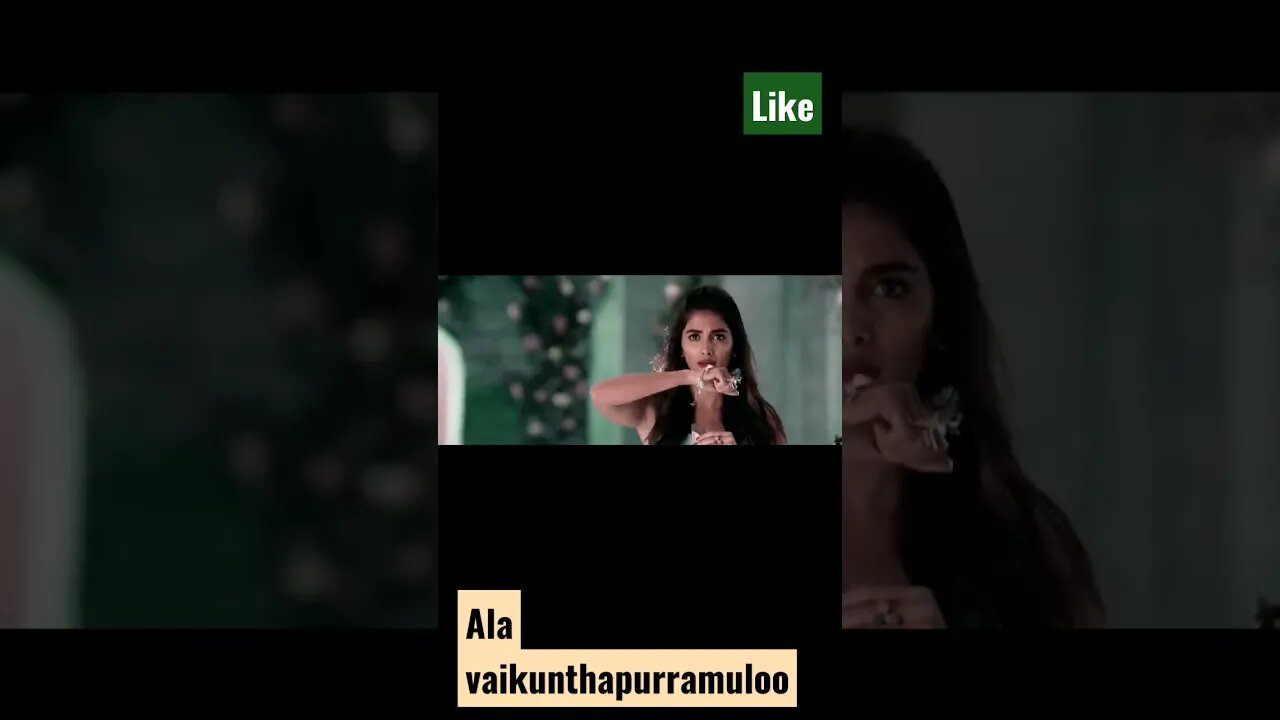 Ala vaikunthapurramuloo Shorts #yshorts #youtubeshorts