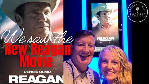 The movie "Reagan" // Staring Dennis Quaid and Jon Voight.