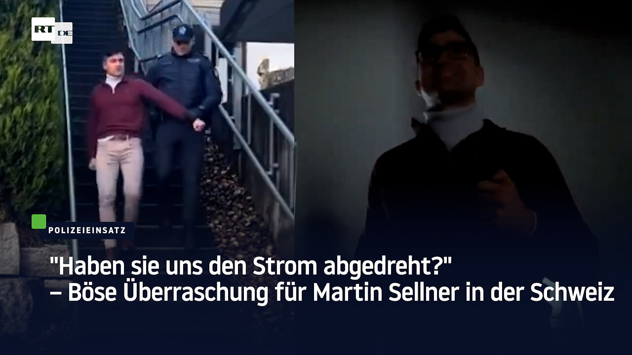 "Haben sie uns den Strom abgedreht?" – Böse Überraschung für Martin Sellner in der Schweiz