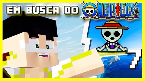 A CAVEIRA DO LUFFY ENGOLIU O PORTAL DO NETHER (Minecraft) | Em busca do One Piece #7