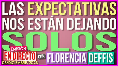 Las Expectativas nos Están Dejando Solos | Transmisión en Vivo