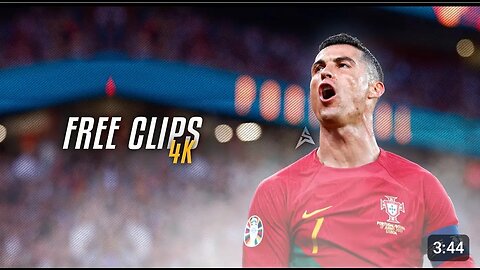Cristiano Ronaldo free-clips 4k 60 fps