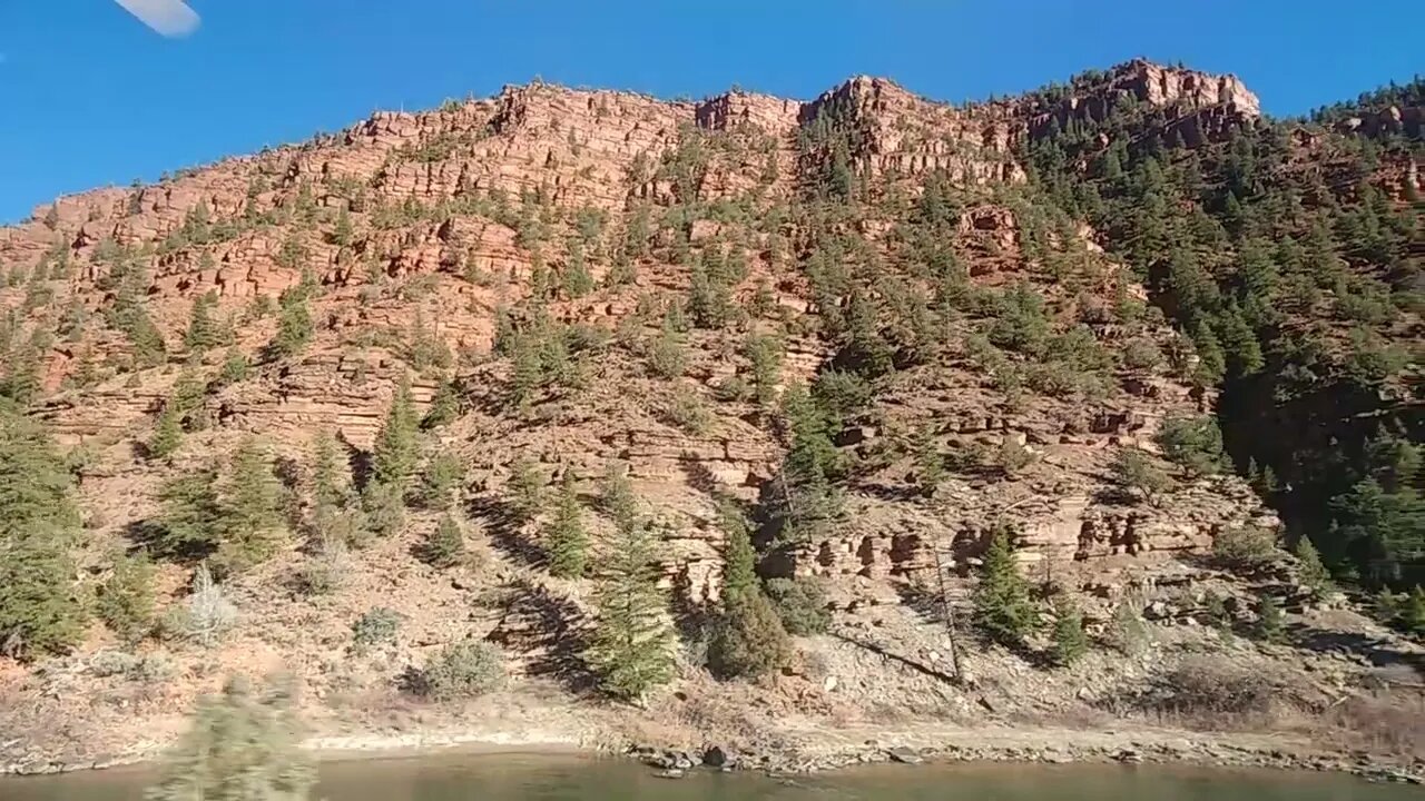 Amtrak California Zephyr in Colorado's Western Slope