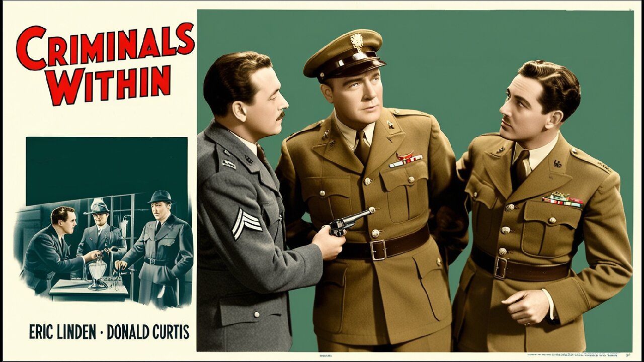 CRIMINALS WITHIN (1941) Eric Linden, Ann Doran & Constance Worth | Drama | B&W