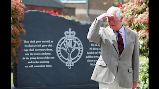 Prince Charles is proud of the Welsh Guards who took part in Prince Philip's funeral