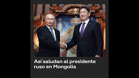 Putin se reúne con el presidente de Mongolia