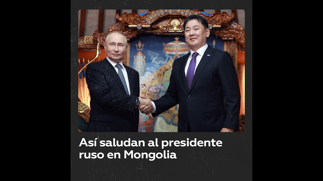 Putin se reúne con el presidente de Mongolia