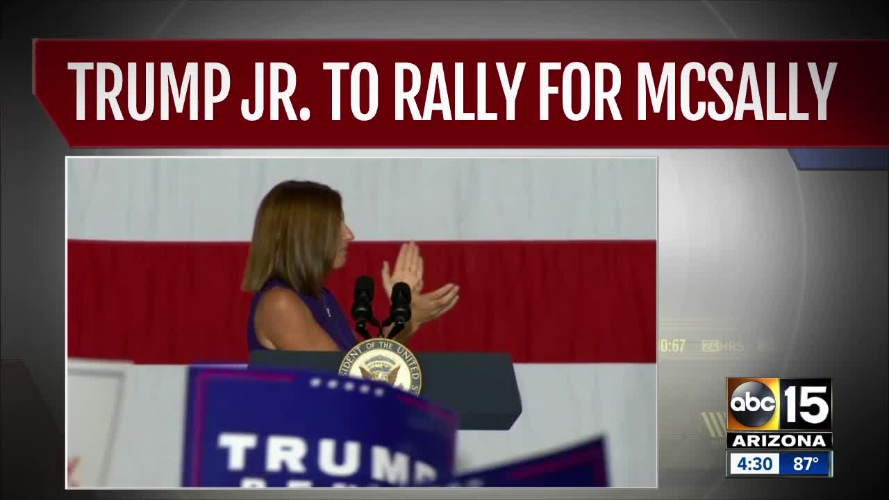 Donald Trump Jr. and Kim Guilfoyle to visit Phoenix on Thursday