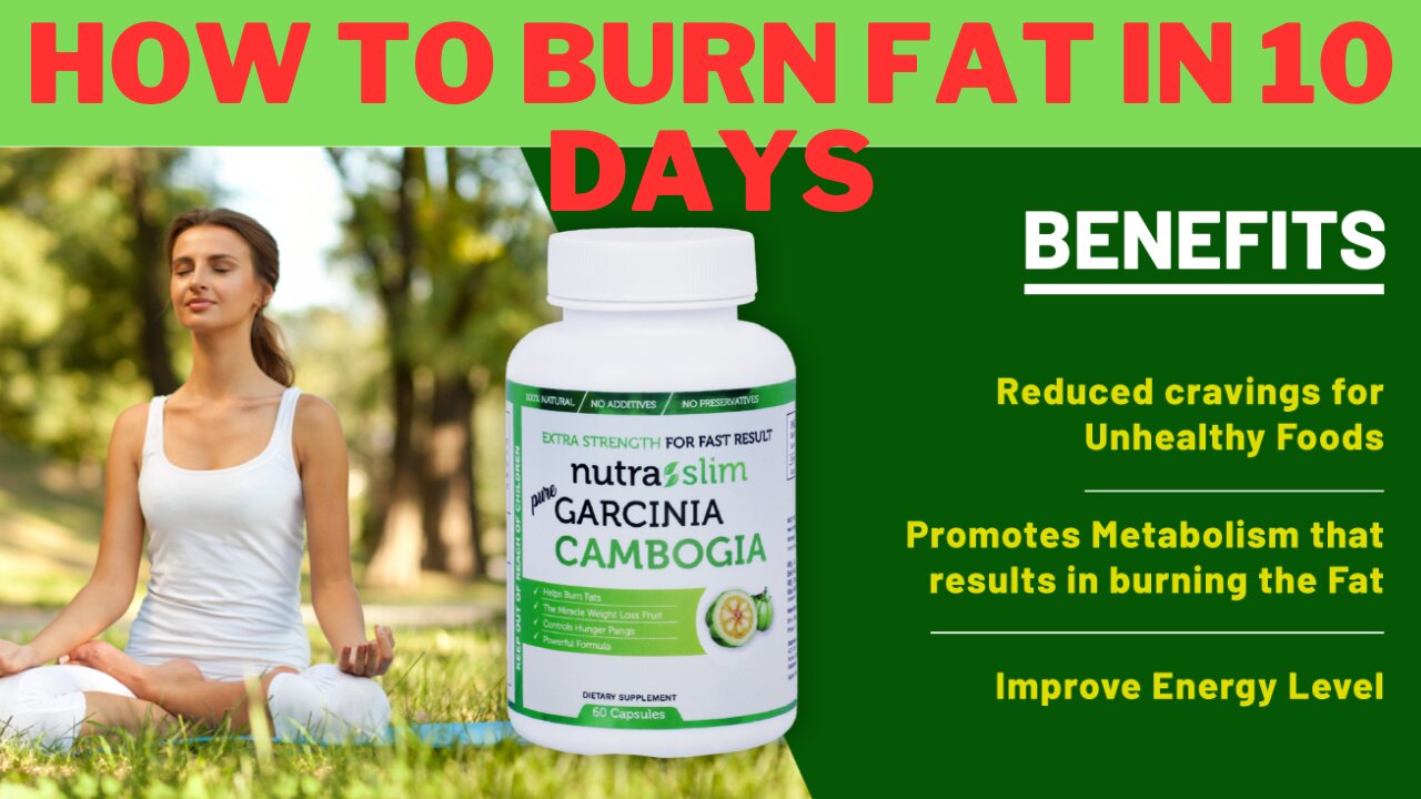 How to Burn Fat in 10 Days / How to Reduce Fat in 10 Days For Female