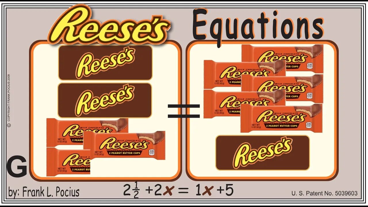 G2_REESES X(notation) 2.5+2x=1x+5 _ SOLVING BASIC EQUATIONS _ SOLVING BASIC WORD PROBLEMS