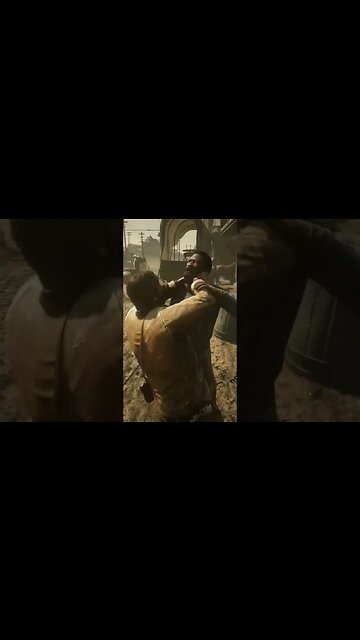 Briga! :( RDR2 - Fight! :(