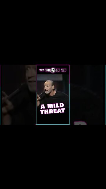 A MILD THREAT GEORGE CARLIN #shorts #short #shortvideo