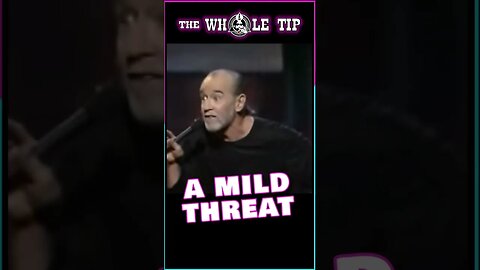 A MILD THREAT GEORGE CARLIN #shorts #short #shortvideo