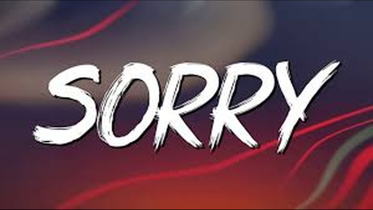 Justin Bieber - Sorry (Lyrics)