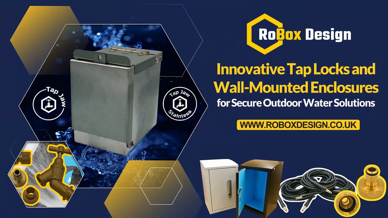 RoBox Design: Innovative Tap Locks and Wall-Mounted Enclosures for Secure Outdoor Water Solutions