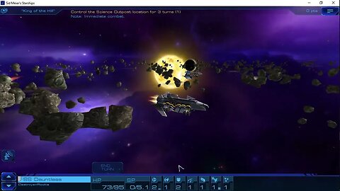 Sid Meier's Starships; faction, Superduper; lead, Khativa; map, small; difficulty, hard; part 1.