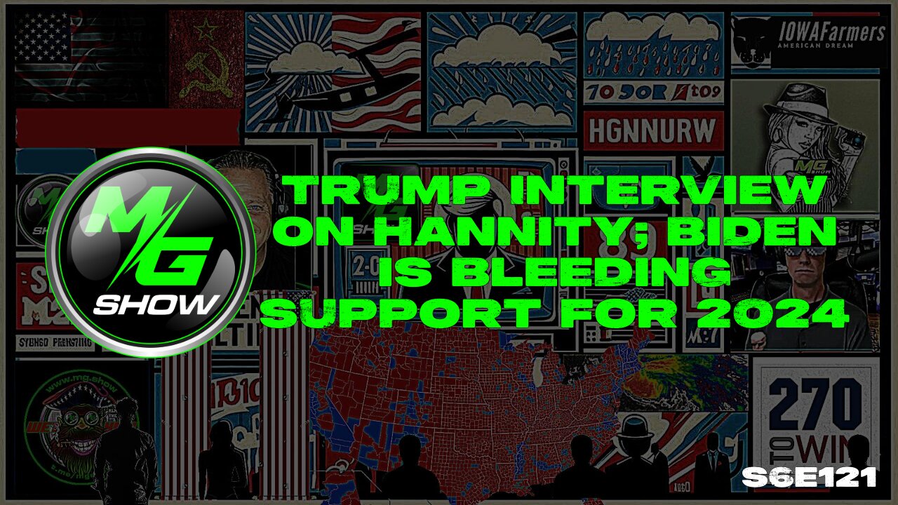 Trump Interview on Hannity; Biden is Bleeding Support for 2024