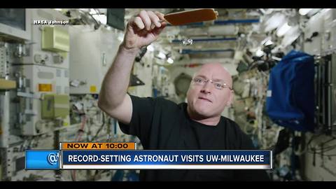 Astronaut Scott Kelly inspiring next generation in Milwaukee