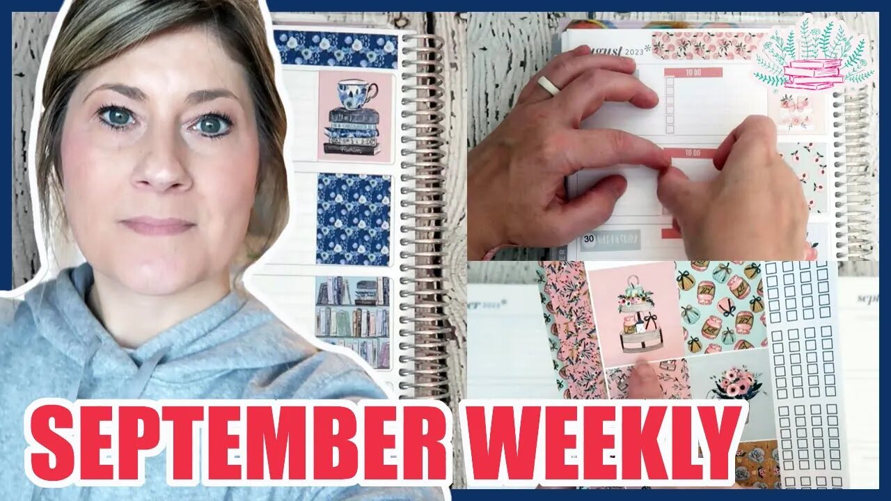 September 2023 Weekly Plan With Me | Erin Condren Horizontal