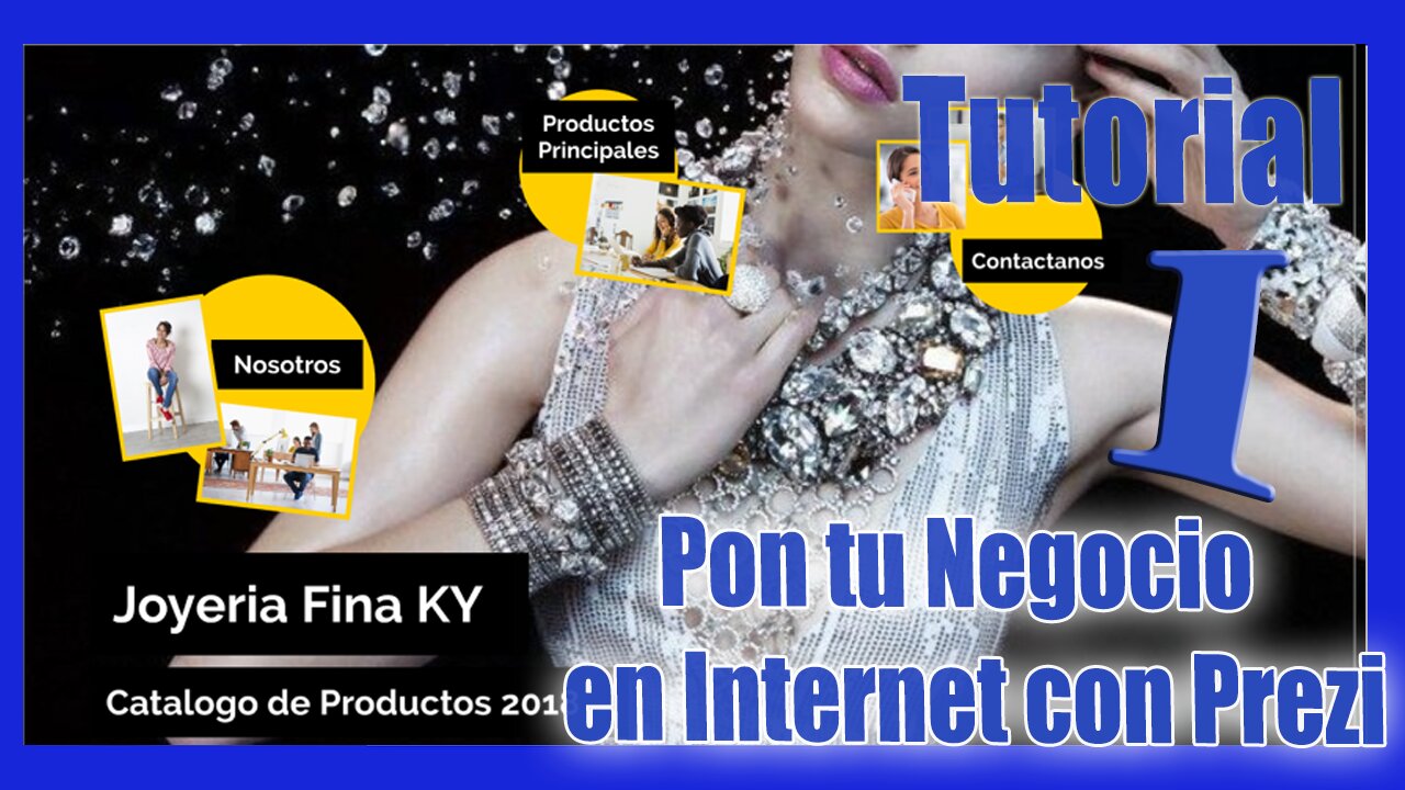 🆕 Cómo hacer Presentaciones con PREZI 🔥 Pon tu Negocio en Internet 🔥 Tutorial 1