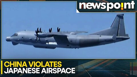 Chinese military plane violates Japanese airspace | WION Newspoint