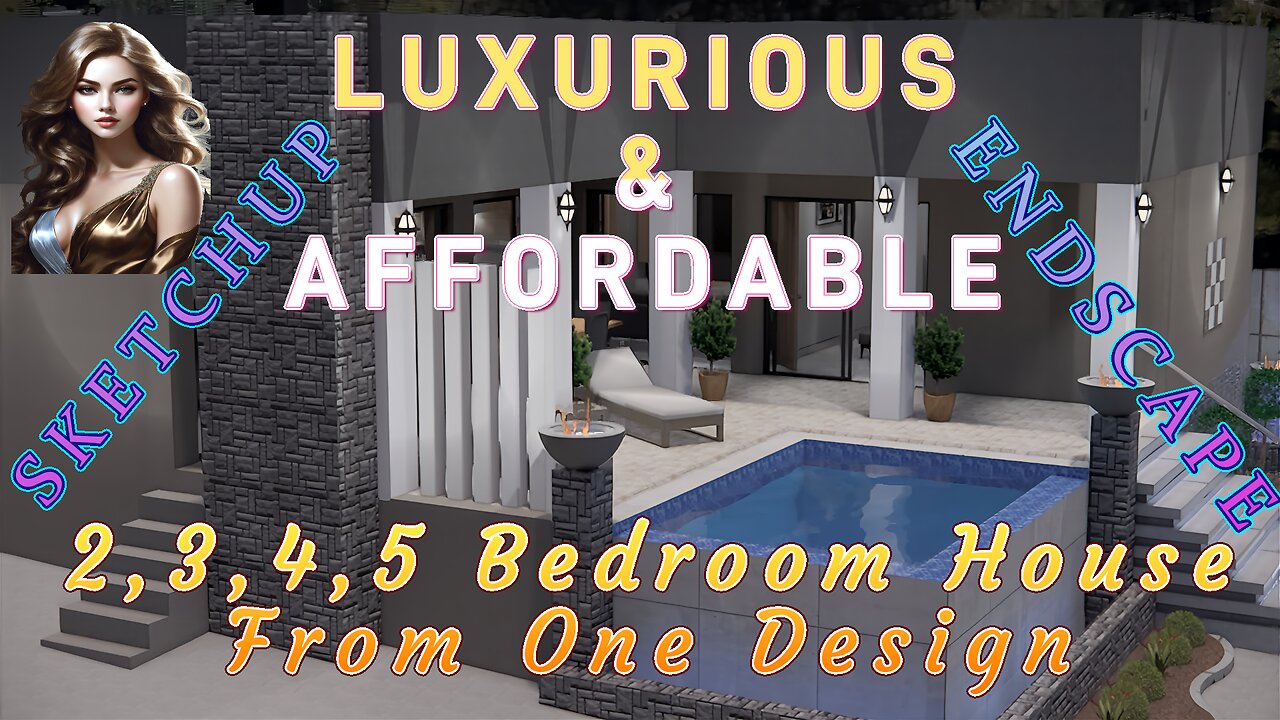 2,3,4,5 Bedrooms Luxury Affordable Home