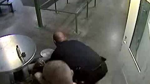 RAW: Inmate gets thrown, hits head in table at the Downtown Detention Center