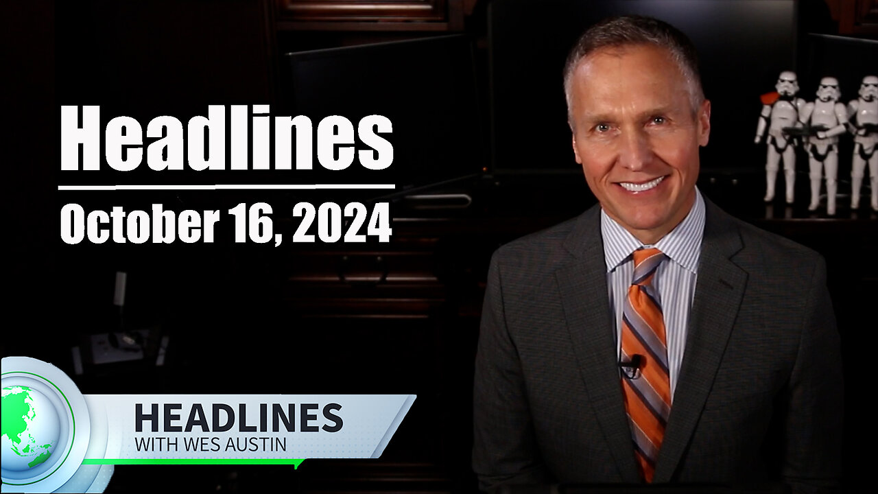 October 16, 2024 Headlines with Wes Austin #news #newsupdate #newsupdates #funny #conservative