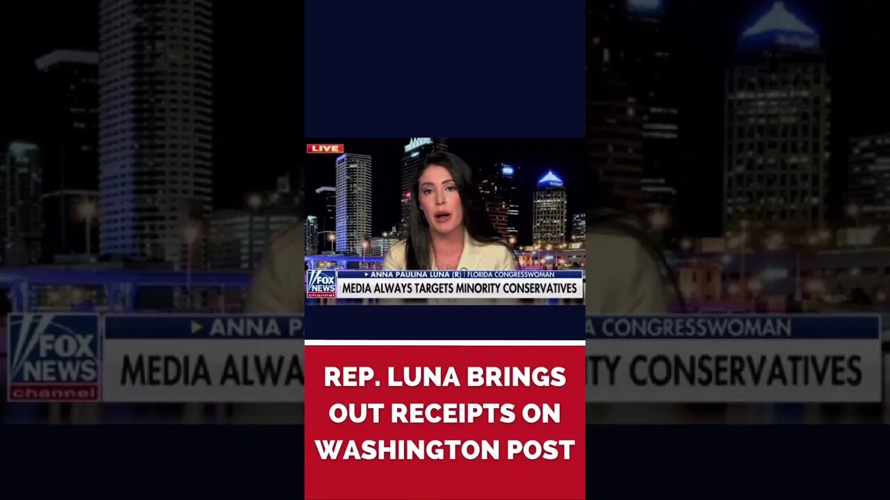 Rep. Luna Setting The Record Straight on Jesse Watters Primetime