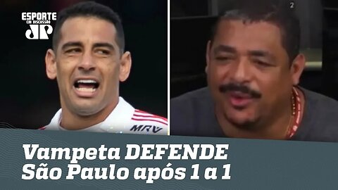 Tropeço? Vampeta DEFENDE São Paulo após 1 a 1 com Fluminense