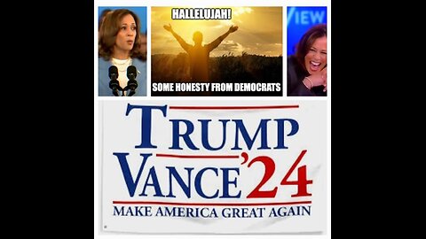 Kamala Harris Gets Honest ( Trump Vance 2024 )