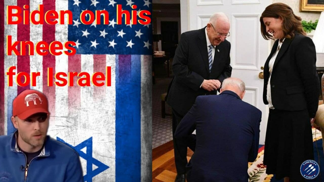 Vincent James || Biden goes on his knees for Israel