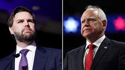 JD Vance and Tim Walz debate tonight.