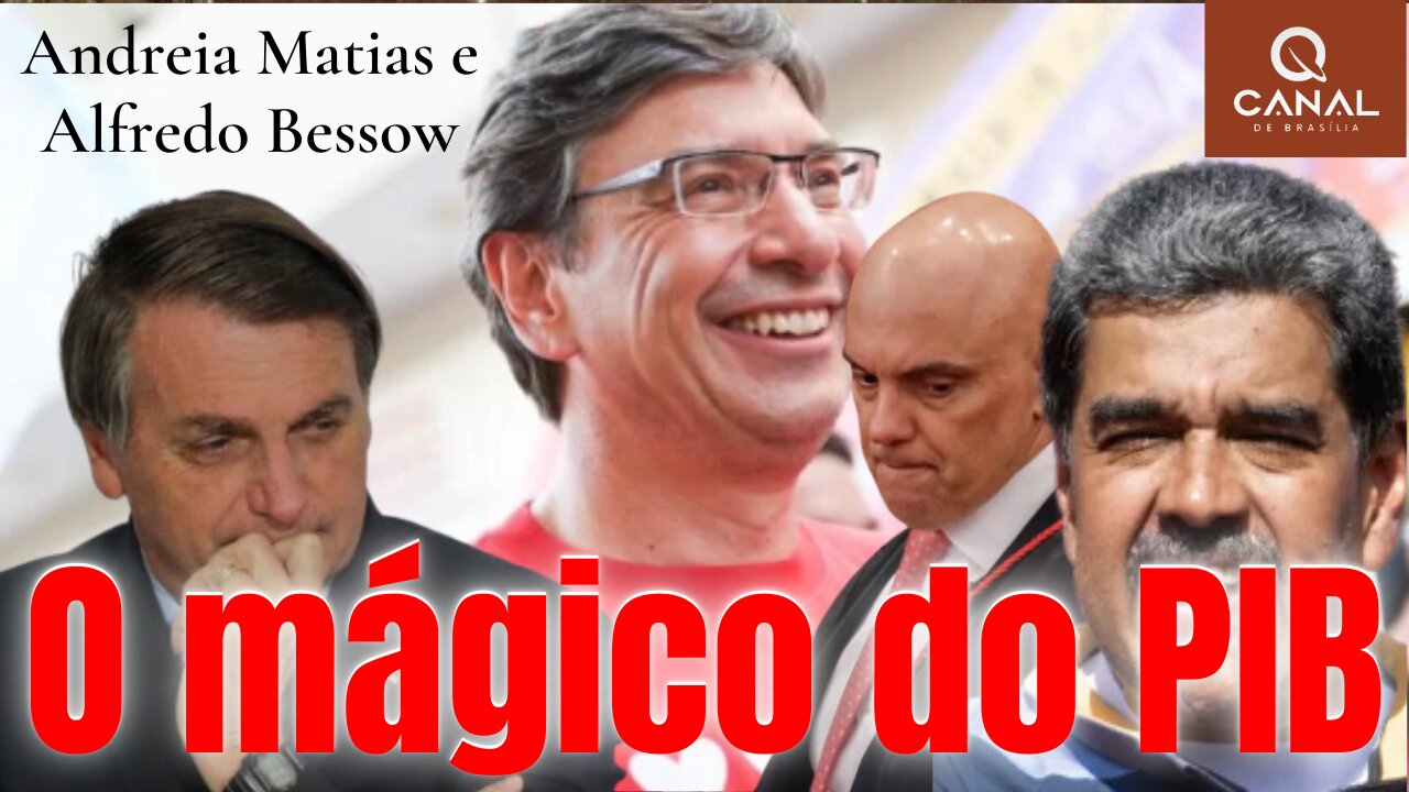 PIB mágico, Bolsonaro proibido, Maduro mudou ATÉ o Natal, todos apoiam Moraes no STF, Prefeito preso