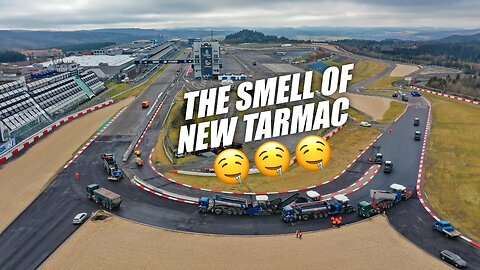 New Tarmac!! Nürburgring F1 GP Track Gets New Layer!
