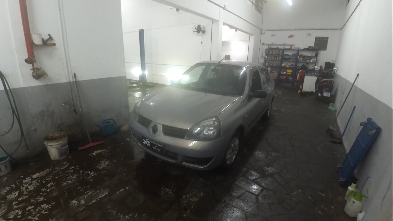 Renault Clio 1.0 16v 2004 puxando pros lados, tranco nas retomadas e revisão furiosa