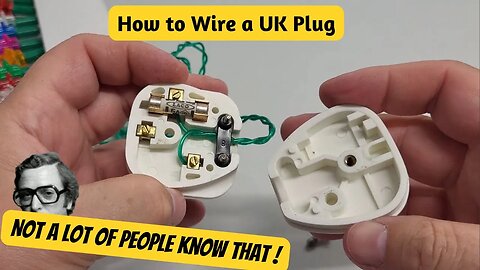 How to Wire and Replace A UK Plug