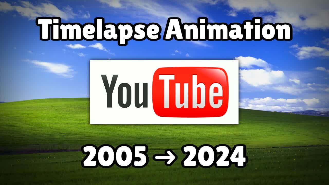 History of YouTube Website (2000s) - Nostalgic Internet Timelapse Animation