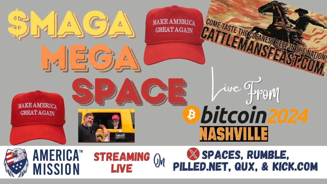 Special X Space: Trump Video Space Inside BTC Nashvile - Live Breakdown - $MAGA