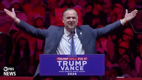 💥BOOM💥 Dan Scavino's Speaks at Madison Square Garden - President Trump's Rally10/27/24