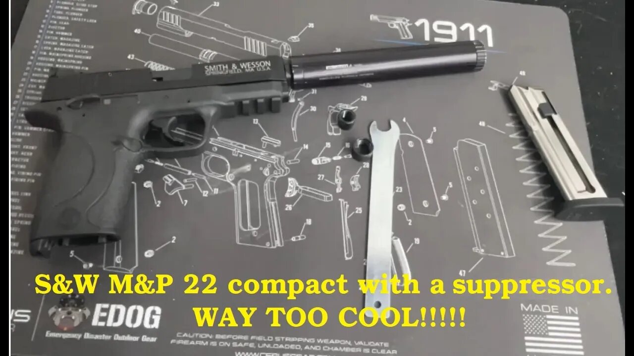 Suppressing the M&P 22 Compact