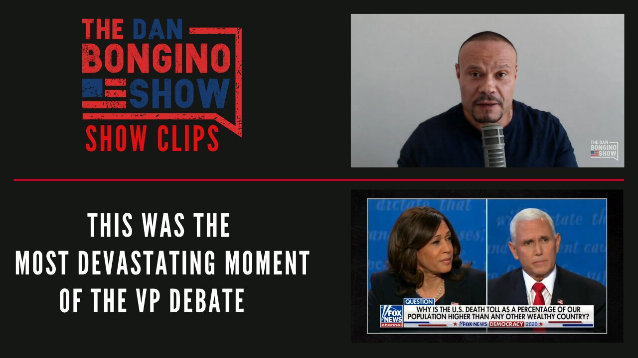 This Was The Most Devastating Moment Of The VP Debate - Dan Bongino Show Clips