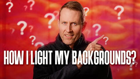 How I Light My Backgrounds — Creative Background Lighting for Video