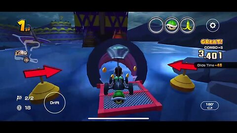 Mario Kart Tour - 3DS Wario Shipyard R Gameplay (Ninja Tour 2023)