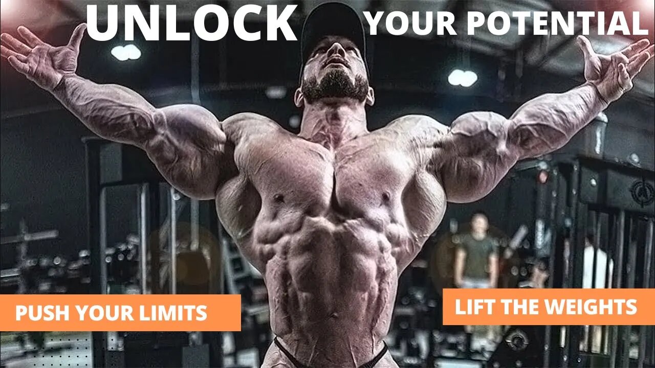 Unlock your potential: Push your limits, lift the weights #gym #motivation #bodybuilding